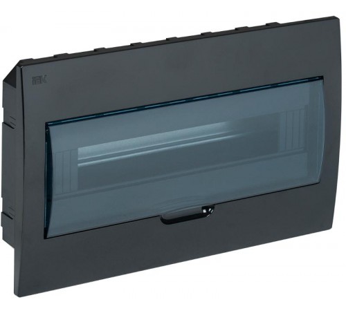 Корпус пластиковый встраиваемый на 18 модулей ЩРВ-П-18 IP41 черный KREPTA 3  MKP12-V-18-41-K02  IEK