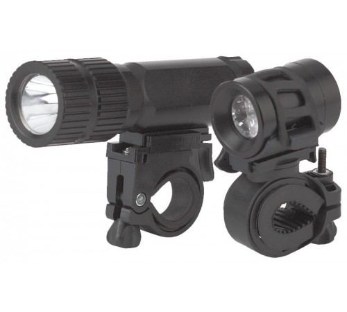 Фонарь велосипедный 6хLED 3xAAA + 2xCR2032 VB-601 Бим, батареи в комплекте  Б0029194  ЭРА