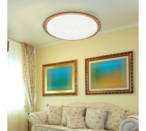 Светильник светодиодный декоративный бытовой SPB-6 "Saturn" 70Вт 3000-6500К 5950 Лм с пультом ДУ кор. 556x76 мм  Б0036368  ЭРА