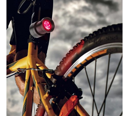 Фонарь велосипедный 6хLED 3xAAA + 2xCR2032 VB-601 Бим, батареи в комплекте  Б0029194  ЭРА