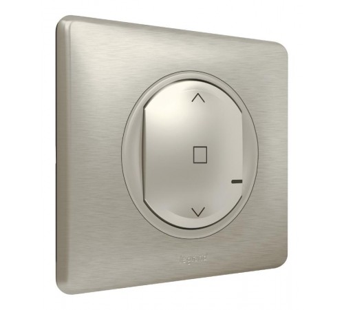 Выключатель рольставней Умный беспроводной Celiane рамка титан; титан Netatmo  067647  Legrand