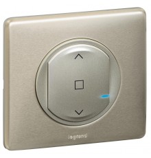 Выключатель рольставней Умный Celiane 500В.А 230В рамка титан; титан Netatmo  067776  Legrand