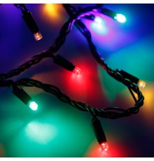 Светодиодная гирлянда ARD-STRING-CLASSIC-10000-BLACK-100LED-LIVE RGB (230V, 7W)  025808  Arlight