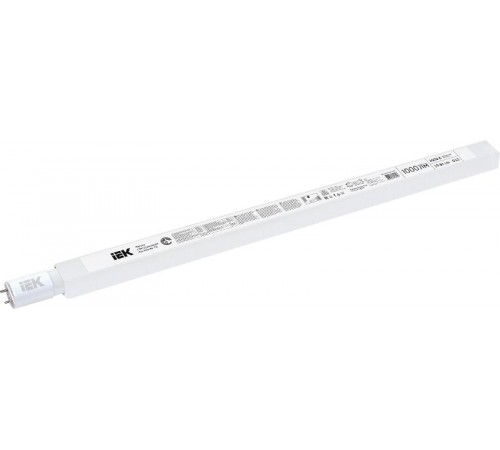Лампа светодиодная LED T8 линейная 10Вт 1000Лм 230В 4000К G13 IEK  LLE-T8R-10-230-40-G13  IEK