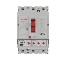 Выключатель автоматический в литом корпусе YON MD250H-MR1  MD250H-MR1  DKC