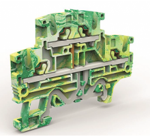 Двухуровневая клемма заземления на 2,5 кв.мм  ZEFDE200  DKC