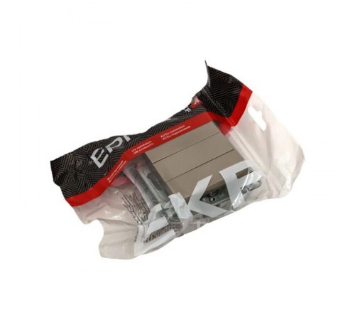 Механизм выключателя, трёхклавишный, шампань Эпика  UP1-SWC-31 EKF