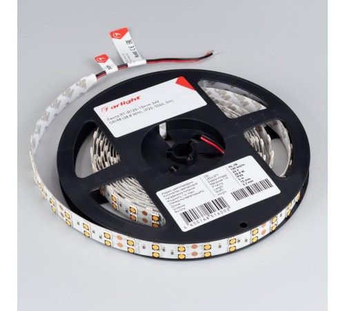Лента светодиодная RT-B120-15mm 24V Warm3000 CRI98 (28.8 W/m, IP20, 5060, 5m) (arlight, Открытый)  021470(2)  Arlight