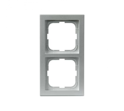 Рамка 2-постовая, серия Impressivo, алюминий  1722F85-83   2TKA000335G1  ABB