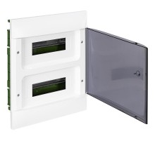 Practibox S Пластиковый щиток Встраиваемый (в полые стены) 2X12 Дымчатая дверь  135572  Legrand