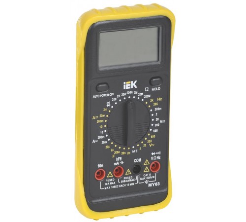 Мультиметр цифровой  Professional MY63   TMD-5S-063  IEK