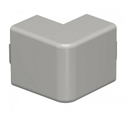 Крышка внешнего угла кабельного канала WDK 25x40 мм (ПВХ,серый) (WDK HA25040GR)  6158382  OBO Bettermann