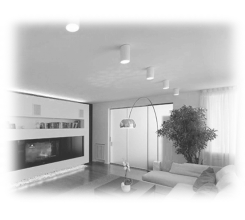 Светильник светодиодный накладной ДПО PDL-R 25w 4000K 100° White IP20 d148x148  5005716  Jazzway