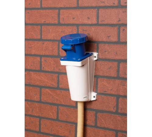 Розетка стационарная наружная 133 2Р+РЕ 63А 220В IP67 EKF PROxima  ps-133-63-220  EKF