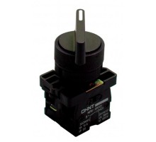 Переключатель NP2-EJ21, 2 положения с фиксацией, 1НО IP40  574823  CHINT
