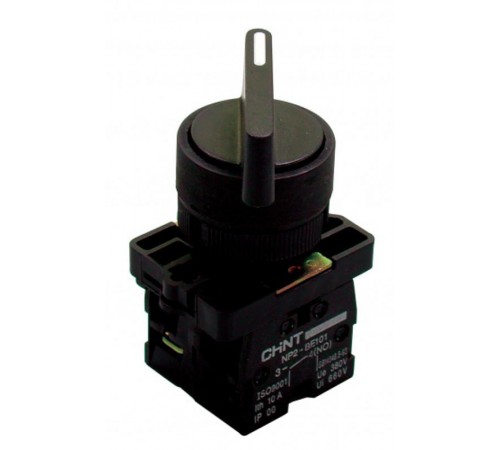 Переключатель NP2-EJ21, 2 положения с фиксацией, 1НО IP40  574823  CHINT