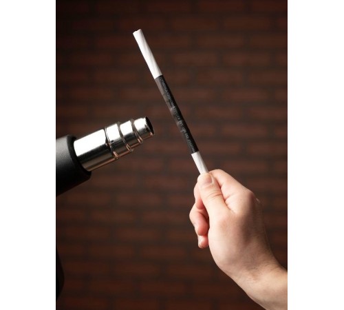 Термоусаживаемая трубка ТУТ нг 12/6 черная EKF PROxima  tut-12-b-1m  EKF