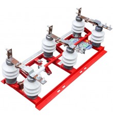 Разъединитель РЛНД1.1-10.II/400 УХЛ1 с приводом ПРНЗ-10 (гибкая связь)  15500322  НИЛЕД
