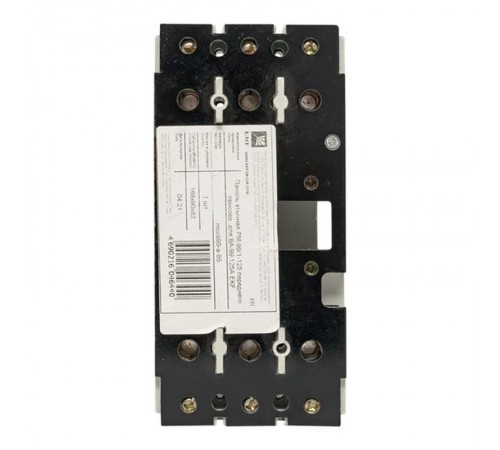 Панель втычная PM-99/1-125 переднего присоединения для ВА-99 125А PROxima  mccb99-a-85  EKF