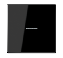 Клавиша для KNX кнопки, 1 группа, с окошком и символами"стрелки"; дюропласт; черный LS101KO5SW Jung