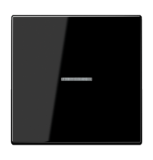 Клавиша для KNX кнопки, 1 группа, с окошком и символами"стрелки"; дюропласт; черный LS101KO5SW Jung