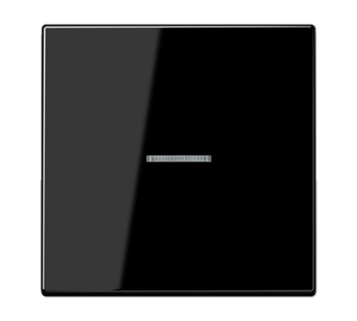 Клавиша для KNX кнопки, 1 группа, с окошком и символами"стрелки"; дюропласт; черный LS101KO5SW Jung