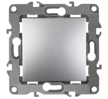 Выключатель 12-1101-03   10АХ-250В,  алюминий  Б0014623  ЭРА