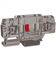 HSCB.4GR, тестовый с разъединителем, серый , 4 кв.мм  ZHB100GR  DKC