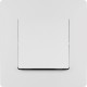 Etika Белый Переключатель промежуточный 1-клавишный, винтовые клеммы, 10AX, 250 В  672209  Legrand