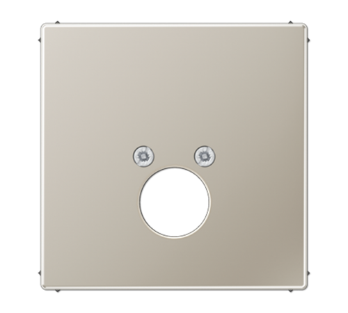 Крышка для одного гнезда подключения громкоговорителя; благородная сталь  ES2962-1  Jung