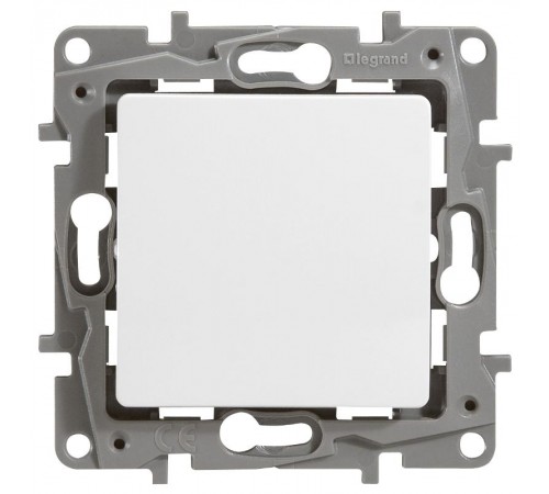 Etika Белый Переключатель 10А, винтовые клеммы  672205  Legrand