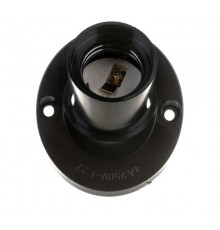 Патрон Е27 Ф П-02 Е27 карболитовый настенный  4690612032252  IN HOME