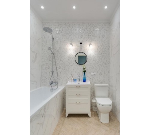 Glossa Белый Рамка 2-ая, горизонтальная  GSL000102  SE