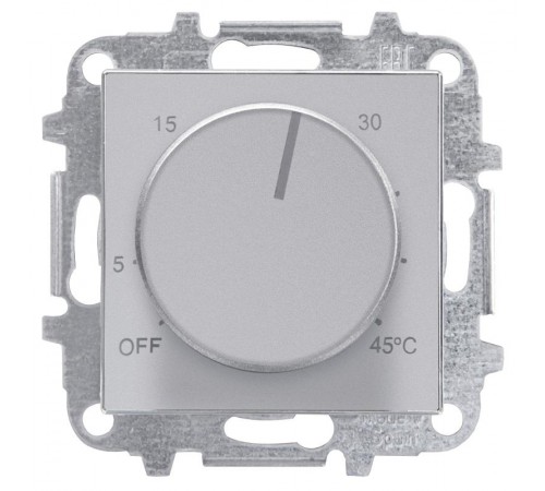 Накладка для терморегулятора 8140.9, серия SKY, цвет серебристый алюминий2CLA854090A1301 ABB