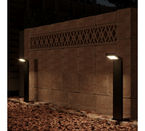 Светильник садово-парковый LED Electra столб, 10W, 600Lm, 4000K, 134x137x580mm, 170-240V / 50Hz, IP54  GD110  Gauss