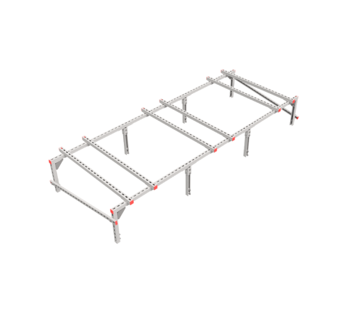 Опорная конструкция для установки оборудования TECHNORAPTOR 3000х1200 тип 1  KM-TR-SSEI-3000-1200-1  КМ - профиль
