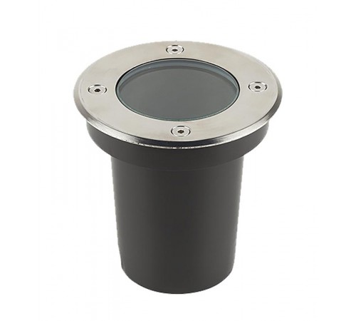 Светильник тротуарный встраиваемый под лампу PGR R110 GU10-1 Сhrome 230V IP67  .5040052  Jazzway