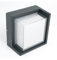 Светильник архитектурный настенный DH108, 12W, 720Lm, 4000K, черный, квадрат, 160*160*100  06350  Feron