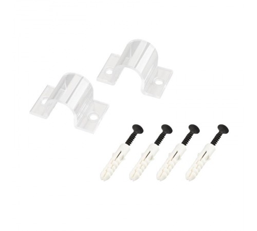 Держатель ARL-MOONLIGHT-R18-CLIP-TN CLEAR (arlight, Пластик)  031459  Arlight