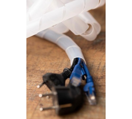 Лента спиральная монтажная SWB-24 D=24мм, d=21мм (рулон 10м) EKF PROxima  plc-swb-24  EKF