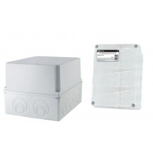 Коробка распределительная о/п 240х195х165мм, крышка, IP44, кабельные ввода d28-3 шт., d37-2 шт.,  SQ1401-1273  TDM