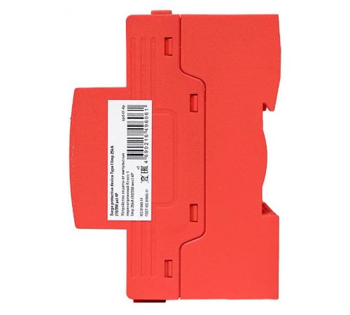 Устройство защиты от импульсных перенапряжений Класс 1 Iimp 25kA (10/350s) 4P  spd-t1-4p  EKF