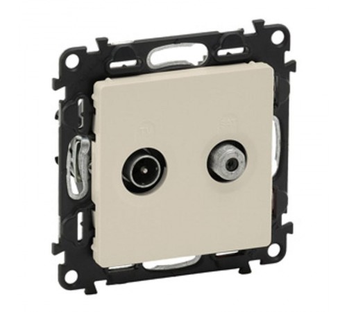 Valena LIFE DIY Сл.кость Розетка TV-SAT "звезда" 5-862МГц/950-2400 МГц.  753564  Legrand