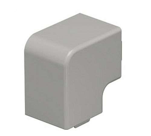 Крышка плоского угла кабельного канала WDK 40x40 мм (ПВХ,серый) (WDK HF40040GR)  6158668  OBO Bettermann