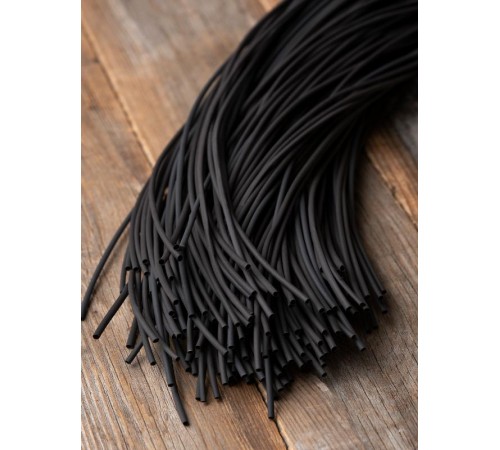 Термоусаживаемая трубка ТУТ нг 2.5/1.25 черная в отрезках по 1м PROxima  tut-2.5-b-1m  EKF