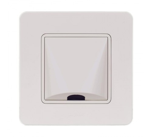 Inspiria Слоновая кость Вывод кабеля с зажимом для крепления  673891  Legrand