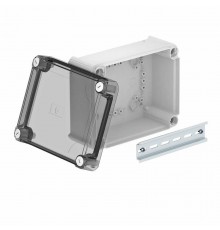 Коробка распределительная T160, 190x150x77 мм, сплош. стенка, выс. прозрач. крышка (T 160 OE HD TR)  2007774  OBO Bettermann