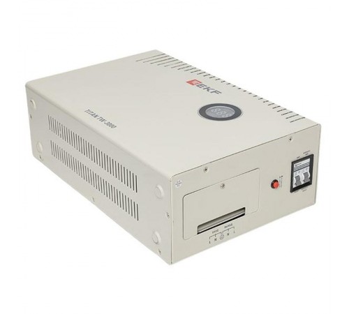 Стабилизатор напряжения электронный с возможностью настенного монтажа TITAN -ТW-3000  stab-TW-3000 EKF