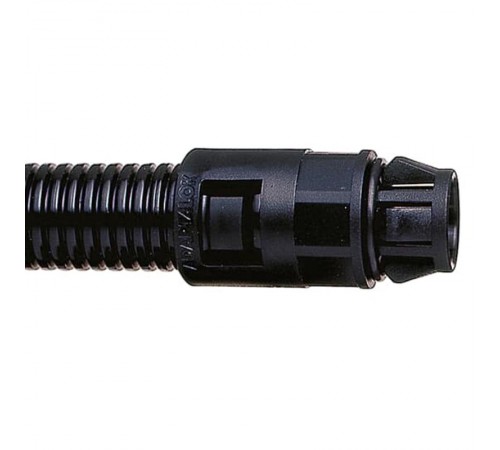 Фитинг AL21/KM20/A/BL, прямой, полиамид 66, черный, резьба KM20, d21, 10 шт. в пачке  7TCA296000R0573  ABB