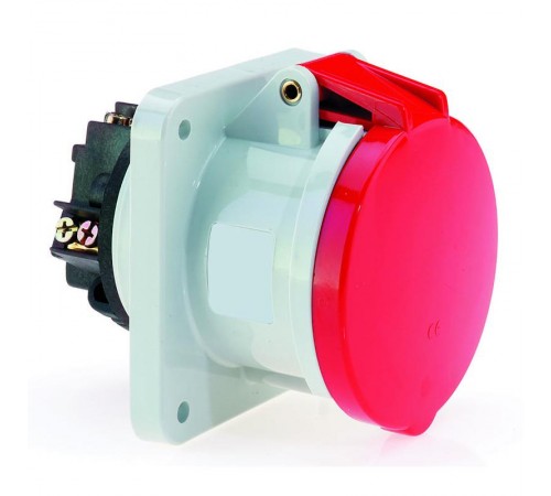 Розетка встраиваемая 63A 5р(3P+N+PE) 6h 400V IP44 I 136-Bals I Bals